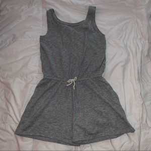 Gray romper